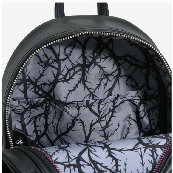 NWT Loungefly Maleficent minimalist mini backpack - Picture 14 of 16